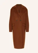 Płaszcze damskie - Allsaints Płaszcz Sellma braun - miniaturka - grafika 1