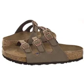 Klapki i japonki damskie - Klapki Florida Bs Mocca 0053881 (BK228-a) Birkenstock - miniaturka - grafika 1