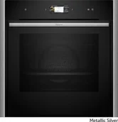 Piekarniki do zabudowy - Neff B69FS3CY0-MS piekarnik do zabudowy FullSteam, Sous-Vide, Home Connect i Slide&Hide Metallic Silver - miniaturka - grafika 1