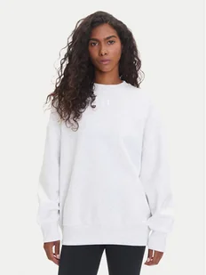 Under Armour Bluza Ua Rival 1386463 Biały Oversize - Bluzy damskie - miniaturka - grafika 1