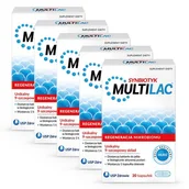 Układ pokarmowy - USP Zdrowie SP Z O.O Multilac Synbiotyk 5 x 20 kapsułek - miniaturka - grafika 1