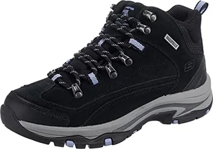 Skechers Damskie buty trekkingowe Trego Alpine Trail, Czarna lawenda, 37 EU - Buty trekkingowe damskie - miniaturka - grafika 1