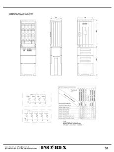 Szafa kablowa KRSN-00/2R-NH2/F + keramzyt; - Rozdzielnie elektryczne - miniaturka - grafika 3