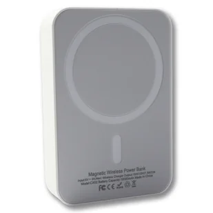 ECOBOX POWER BANK 10000MAH BIAŁY MAGSAFE BEZPRZEWODOWY - Powerbanki - miniaturka - grafika 1