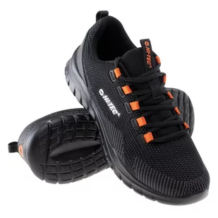 Męskie Buty HI-TEC HERAMI 46915-BLK/DA GR/OR – Czarny - Buty dla dziewczynek - miniaturka - grafika 1