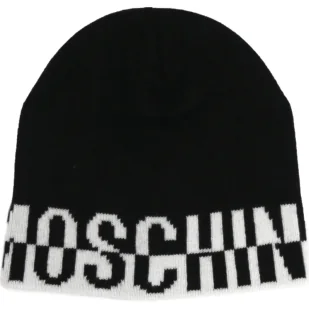 Moschino Czapka | z dodatkiem wełny i kaszmiru - Czapki damskie - miniaturka - grafika 1
