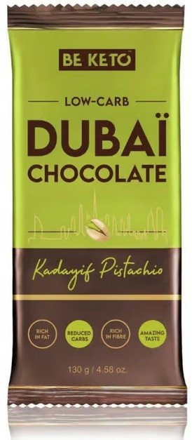 BeKeto Keto Dubaï Czekolada 130g