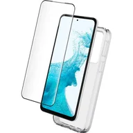 Etui i futerały do telefonów - Etui BIGBEN Clear Case do Samsung Galaxy S23+ Przezroczysty + Szkło hartowane - miniaturka - grafika 1