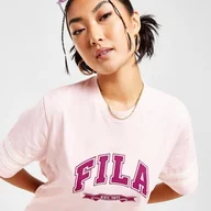 Koszulki i topy damskie - FILA T-SHIRT VARSITY BF T PNK/BG - Fila - miniaturka - grafika 1