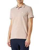 Koszulki męskie - Wrangler Męska koszulka polo, Burro Brown, rozmiar 4XL, Burro Brown, 4XL - miniaturka - grafika 1