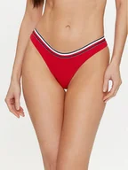 Stroje kąpielowe - Tommy Hilfiger Dół od bikini UW0UW05293 Czerwony - miniaturka - grafika 1
