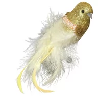 Bombki - PTASZEK ZŁOTY - OZDOBA NA CHOINKĘ 18 CM - miniaturka - grafika 1