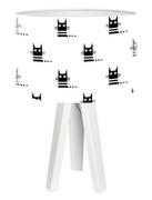 Lampy stojące - Macodesign Lampa biurkowa Czarne kociaki mini-foto-264w, 60 W - miniaturka - grafika 1