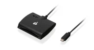 Czytniki kart pamięci - iogear GSR205 czytnik do kart chipowych Wewnętrzna USB 3.2 Gen 1 (3.1 Gen 1) Czarny GSR205 - miniaturka - grafika 1