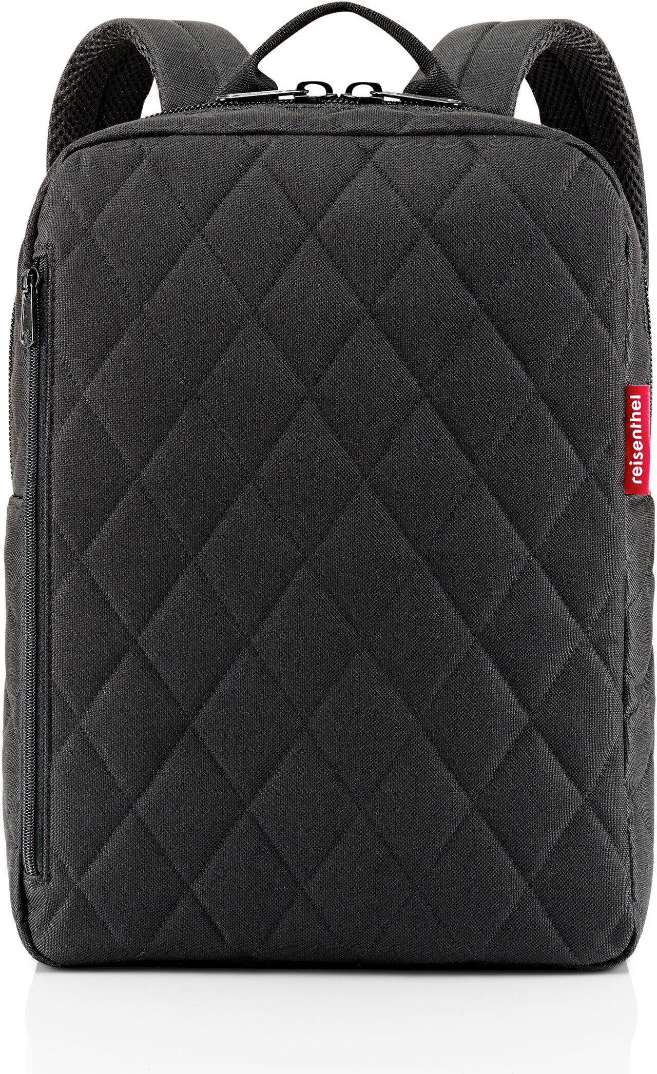 reisenthel classic plecak M, plecak, plecak rekreacyjny, torba na bagaż podręczny, Rhombus Black, 13 L, CJ7059