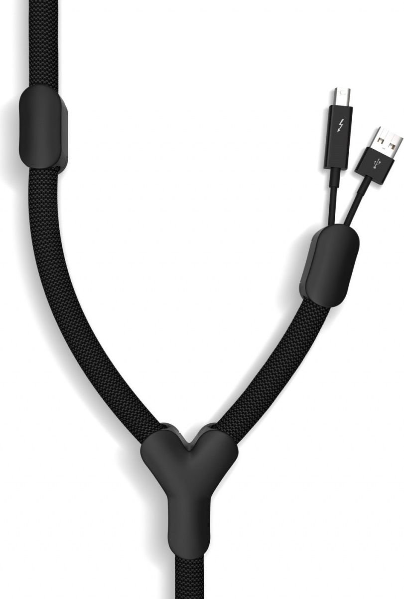 Organizer BlueLounge Otulina na przewody Czarny 1 sztuka SB-BL