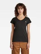 Koszulki i topy damskie - G-Star Raw T-Shirt D21314-4107-6484 Czarny Regular Fit - miniaturka - grafika 1
