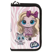 Piórniki - Piórnik jednokomorowy Best Friends 10 DERFORM - miniaturka - grafika 1