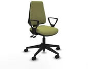 Fotele i krzesła biurowe - Krzesło Biurowe Piqueras y Crespo BFN066N Kolor Zielony - miniaturka - grafika 1