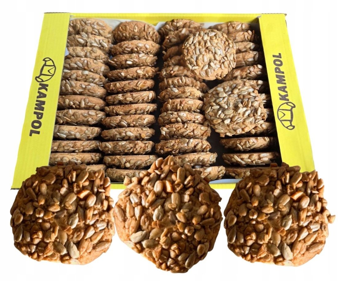 Ciastka kruche ze słonecznikiem 3kg Kampol