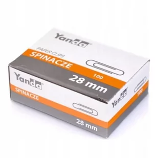 Yanda Spinacz R28 metal (100) KA9021 - Spinacze i klipsy do papieru - miniaturka - grafika 2