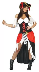 Strój dla dorosłych, Piratka z kapeluszem, rozmiar XL - Stroje karnawałowe - miniaturka - grafika 1