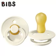 Smoczki uspokajające - BIBS 300216 smoczek uspokajający IVORY L - miniaturka - grafika 1