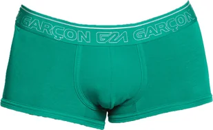 Garçon - Bokserki męskie - Garçon Courtside Green Trunk - Zielone - 1 x rozmiar S - Majtki męskie - miniaturka - grafika 1