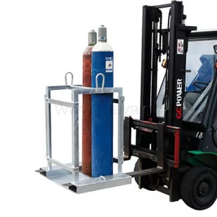 Paleta do transportu butli gazowych na 4 butle - Pozostałe wyposażenie warsztatu - miniaturka - grafika 2