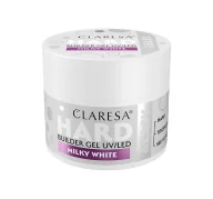 Żele do paznokci - Claresa Hard & Easy żel budujący Milky White 45 g - miniaturka - grafika 1