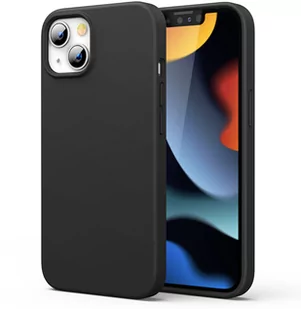 Ugreen Protective Silicone Case gumowe elastyczne silikonowe etui pokrowiec iPhone 13 mini czarny - Etui i futerały do telefonów - miniaturka - grafika 1