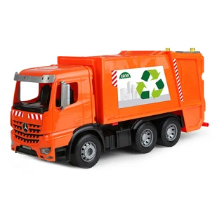 Śmieciarka Mercedes Arocs, opuszczane kosze - Samochody i pojazdy dla dzieci - miniaturka - grafika 1