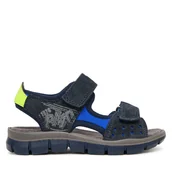 Buty dla chłopców - Sandały Primigi 1397733 M Granatowy - miniaturka - grafika 1