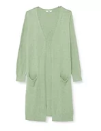 Swetry damskie - ONLY Damski kardigan JDYMARCO L/S Long Cardigan KNT NOOS, Basil/Szczegóły: melanż, XXS - miniaturka - grafika 1