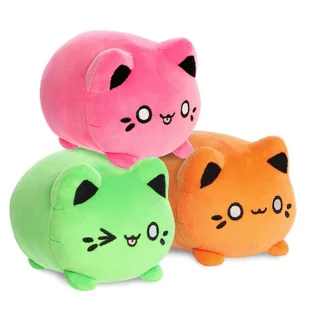 Tasty Peach - Pluszowa maskotka 9 cm Toxic Green Meowchi - Maskotki i pluszaki - miniaturka - grafika 6