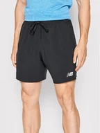 Spodnie sportowe męskie - NEW BALANCE Szorty sportowe Tenacity MS13019 Czarny Athletic Fit - miniaturka - grafika 1