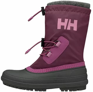 Buty dla dziewczynek - Helly Hansen Kozaki zimowe "Varanger" w kolorze fioletowym - grafika 1