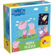 Układanki dla dzieci - Liscianigiochi Gra puzzle 8x4 elementy Świnka Peppa DARMOWA DOSTAWA OD 199 ZŁ! GXP-646346 - miniaturka - grafika 1