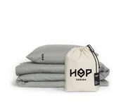 Pościel dla dzieci - Pościel bawełna 90x120 plus 40x60 Ciemny Szary - miniaturka - grafika 1