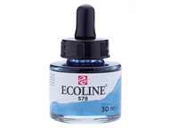 Farby i media malarskie - Ecoline Ecoline Liquid Watercolour 30 ml Sky Blue Cyan - miniaturka - grafika 1