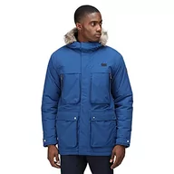 Kurtki męskie - Regatta Kurtka męska Volter Parka, Niebieski lotnika, XL - miniaturka - grafika 1