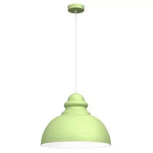 Milagro Corin MLP7983 lampa wisząca zwis 1x60W E27 zielona - Lampy sufitowe - miniaturka - grafika 1
