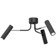 Lampy sufitowe - Trójramienna lampa sufitowa z reflektorami LX 4449 z serii AXION - miniaturka - grafika 1