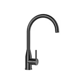 Baterie kuchenne - SCHOCK studio 559.000 GUM KAVUS Bateria kuchenna Czarny metal - obrotowa wylewka - miniaturka - grafika 1