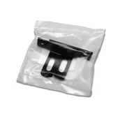 Akcesoria do ogrodzeń - Polargos Uchwyt T do przęseł czarny mat 2 szt. - miniaturka - grafika 1