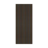 Drzwi wewnętrzne - Skrzydło przesuwne pełne czarny mat lamele dąb piaskowy 90 prawe Voster - miniaturka - grafika 1