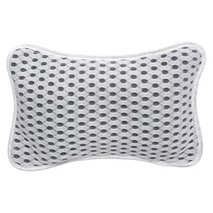 5five Simple Smart Poduszka do wanny na przyssawki 26x17 cm motyw kropek 160934 - Akcesoria do armatury i ceramiki - miniaturka - grafika 1