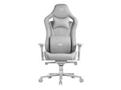 Fotele gamingowe - Silver Monkey X Fotel gamingowy Ararat jasny szary - miniaturka - grafika 1