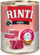 Mokra karma dla psów - Rinti Sensible Rind+Reis Pies - Wołowina I Ryż Puszka 800G - miniaturka - grafika 1