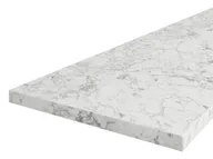 Blaty meblowe i parapety okienne - Blat Kuchenny MARMUR Biały 60x3,8 cm NA WYMIAR - miniaturka - grafika 1